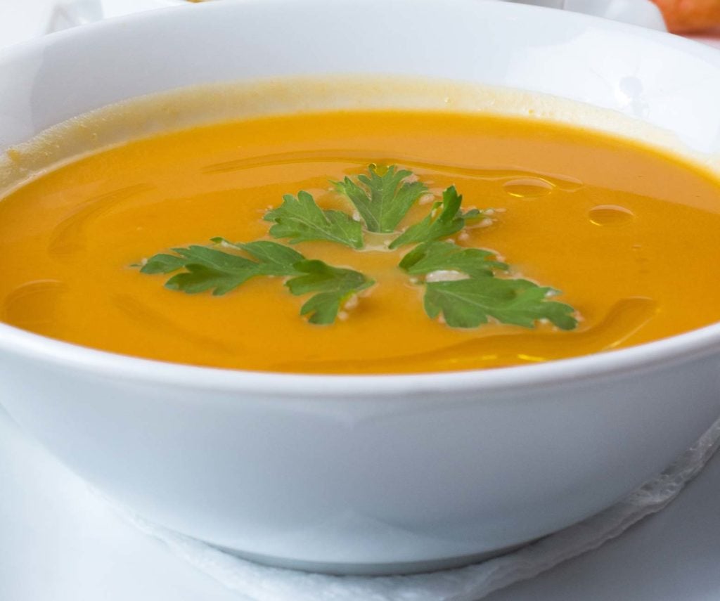 Comforting Carrot Cream Soup - Fonsly